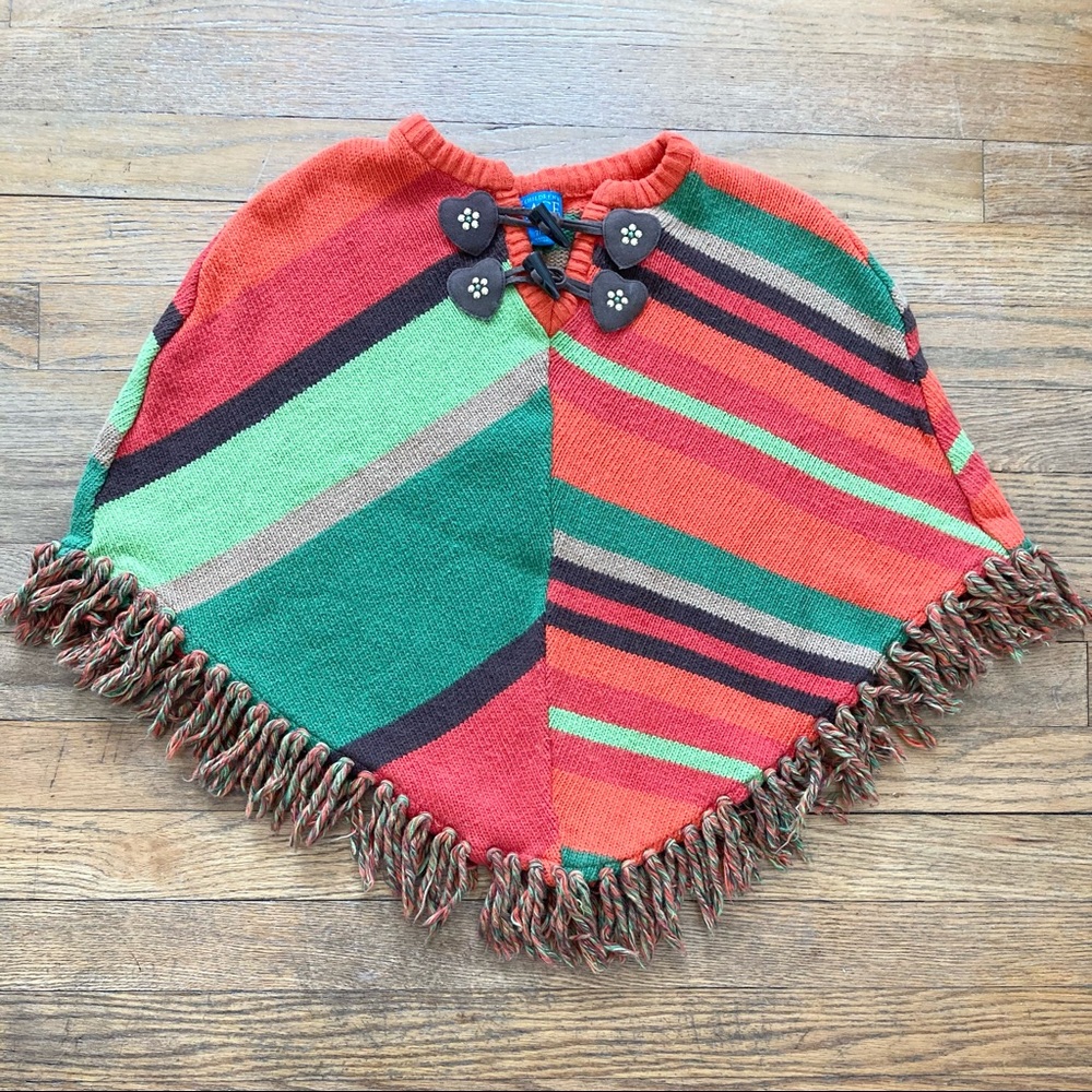 Children’s Place Girls’ Shawl w/ Tassles | M, 7/8